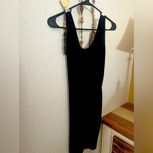 Black Bodycon slip dress. XS. Brand new with tags